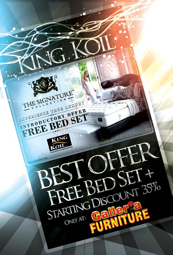 Promo Harga King Koil Spring Bed Murah - Chiropractor Endorsed, Elegance - Bandung