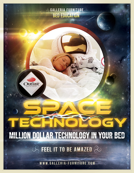 Lady Americana Memory Foam teknologi NASA