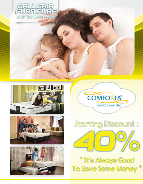 Promo Kasur Springbed Comforta