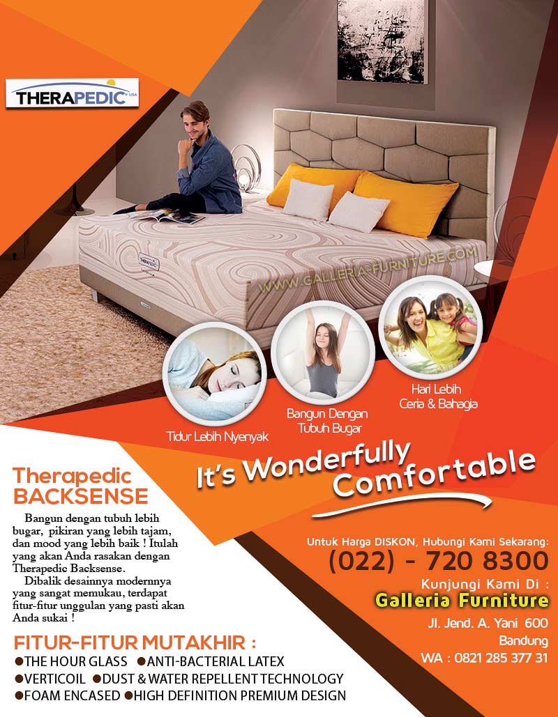 Harga Promo Therapedic Backsense