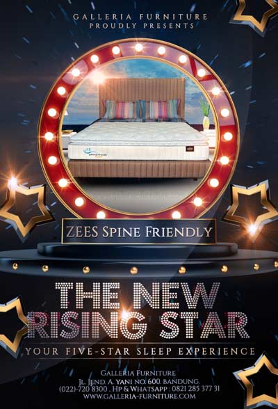 Toko Jual kasur Spring bed ZEES