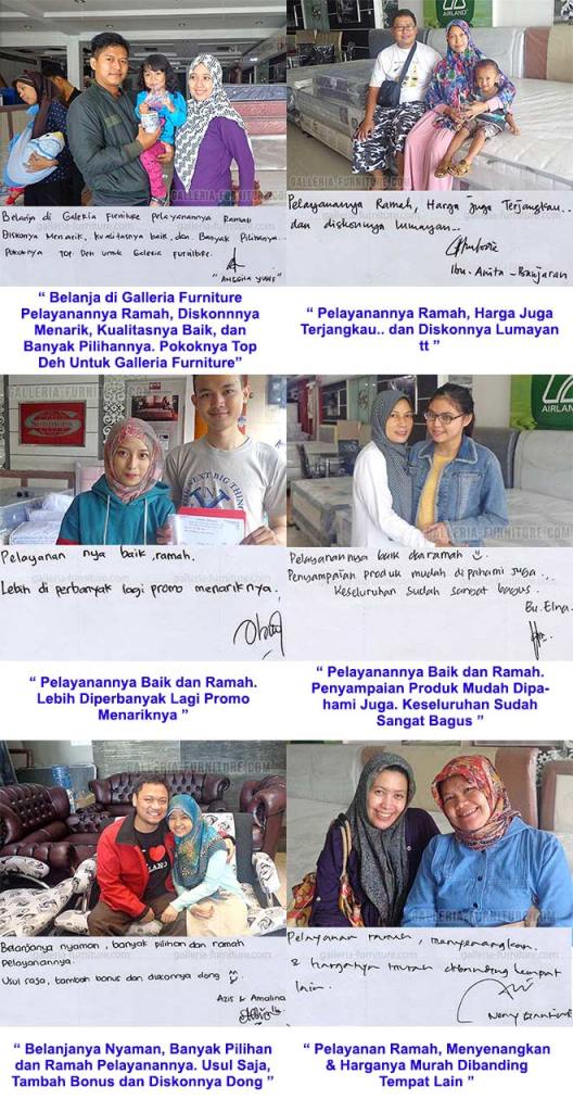 Testimoni Galleria Furniture Bandung