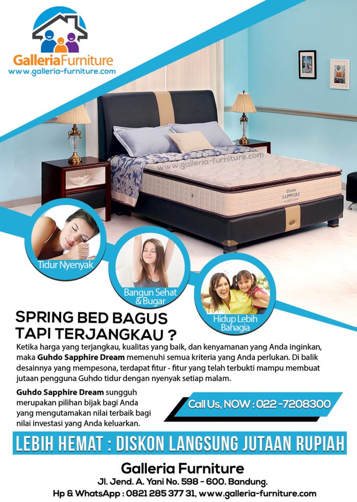 Merk Spring Bed Bagus Harga Murah